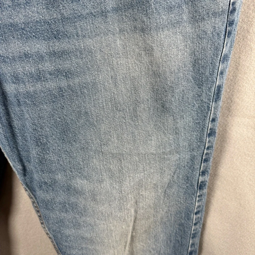Old Navy Jeans Mens 42x30 Blue Skinny Built-In Tough‎ Denim Casual distressed